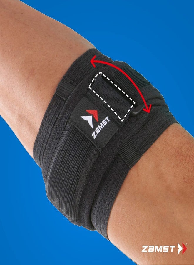 Zamst Elbow Band - Sports Elbow Brace with Pressure Pad, Arm Wrap for Elbow Pain Relief, Tennis Elbow Brace for Men and Women, Golfers Elbow Brace for Men and Women - Large - Image 4
