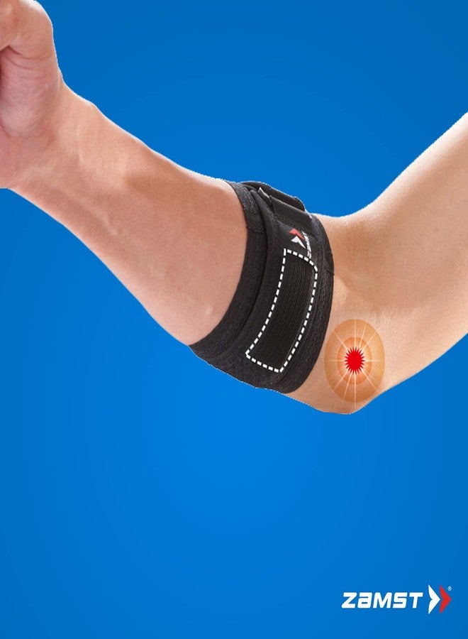Zamst Elbow Band - Sports Elbow Brace with Pressure Pad, Arm Wrap for Elbow Pain Relief, Tennis Elbow Brace for Men and Women, Golfers Elbow Brace for Men and Women - Large - Image 3
