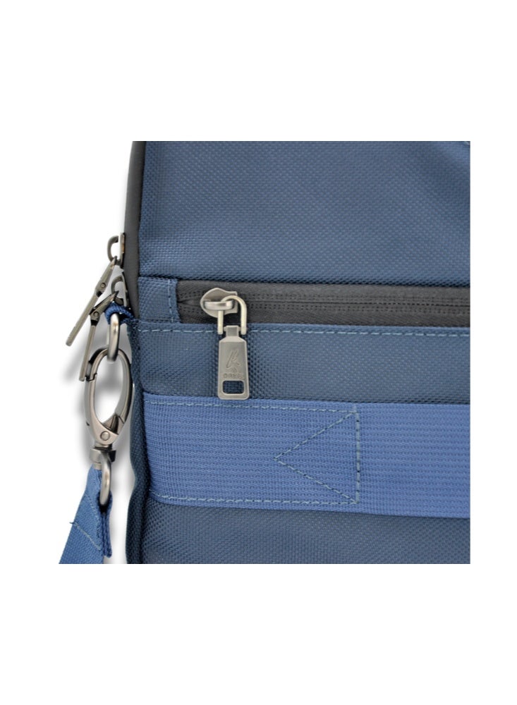 ORYX O-LapClassy Sleek Laptop Bag Minimalist Lightweight Work Bag Blue - Image 5