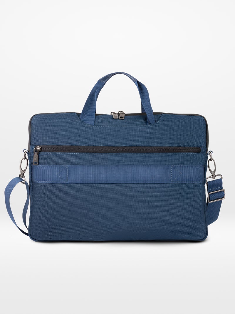 ORYX O-LapClassy Sleek Laptop Bag Minimalist Lightweight Work Bag Blue - Image 2