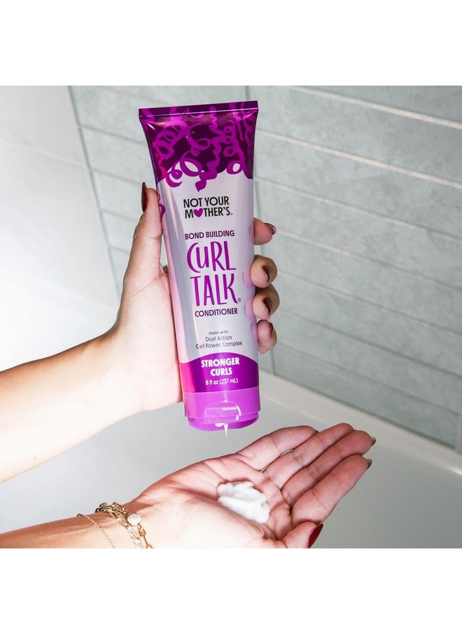 Not Your Mother's Not Your Mother's Curl Talk Bond Building Shampoo and Conditioner (2-Pack) - 8 fl oz - Strengthening Shampoo and Conditioner Set for Curly Hair  - Image 4