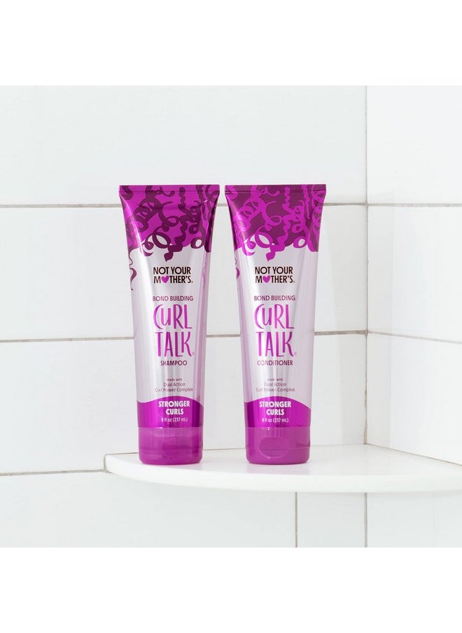 Not Your Mother's Not Your Mother's Curl Talk Bond Building Shampoo and Conditioner (2-Pack) - 8 fl oz - Strengthening Shampoo and Conditioner Set for Curly Hair  - Image 5