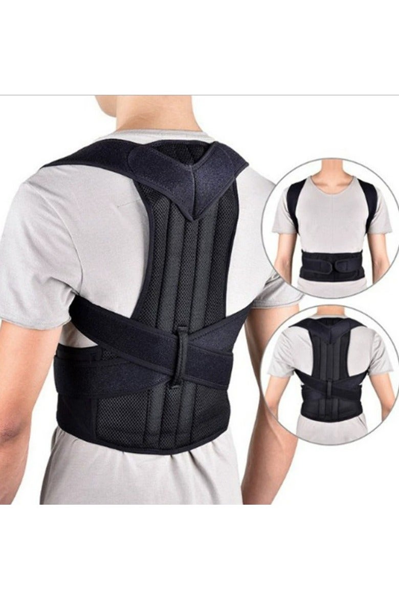 general Posture Corrector Waist Support Back Brace Adjustable Straps Shoulder Support Trainer for Poor Posture Correction Men Women - Image 1