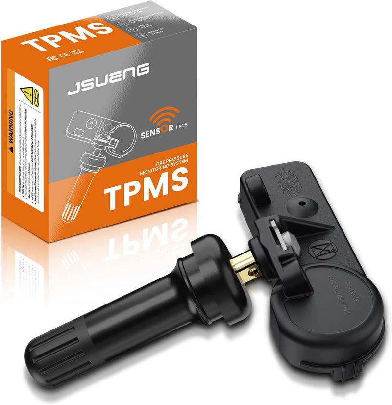 Jsueng Ford TPMS Sensor, 315Mhz Tire Pressure Monitoring System Sensor fit for 09-14 Ford F150 F250 F350, Expedition Explorer Fusion Mustang, Lincoln Mercury Replaces DE8T-1A180-AA 9L3Z-1A189-A 1-Pack - Image 1
