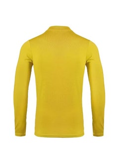 UHLSPORT uhlsport Men's Tight T-Shirt Dry tech base For sports training Long round neck Very light elastic fabric Long sleeves  - Image 4