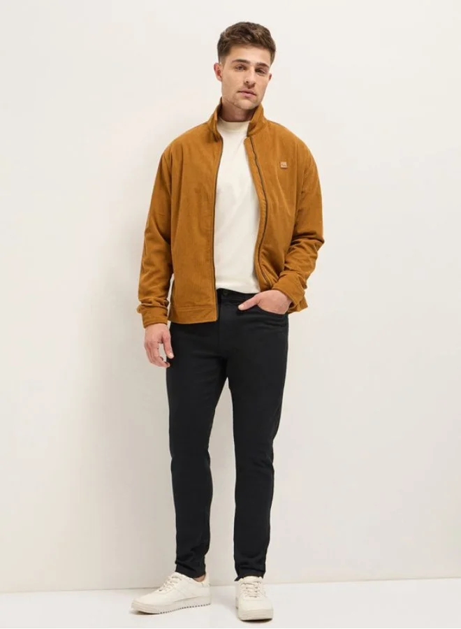 THE BEAR HOUSE  Men's Black Mid-Rise Skinny Fit Jeans Classic Comfort With Modern Style, Perfect For Everyday Casual Looks And Effortless Streetwear Vibes for Men | Best Price UAE