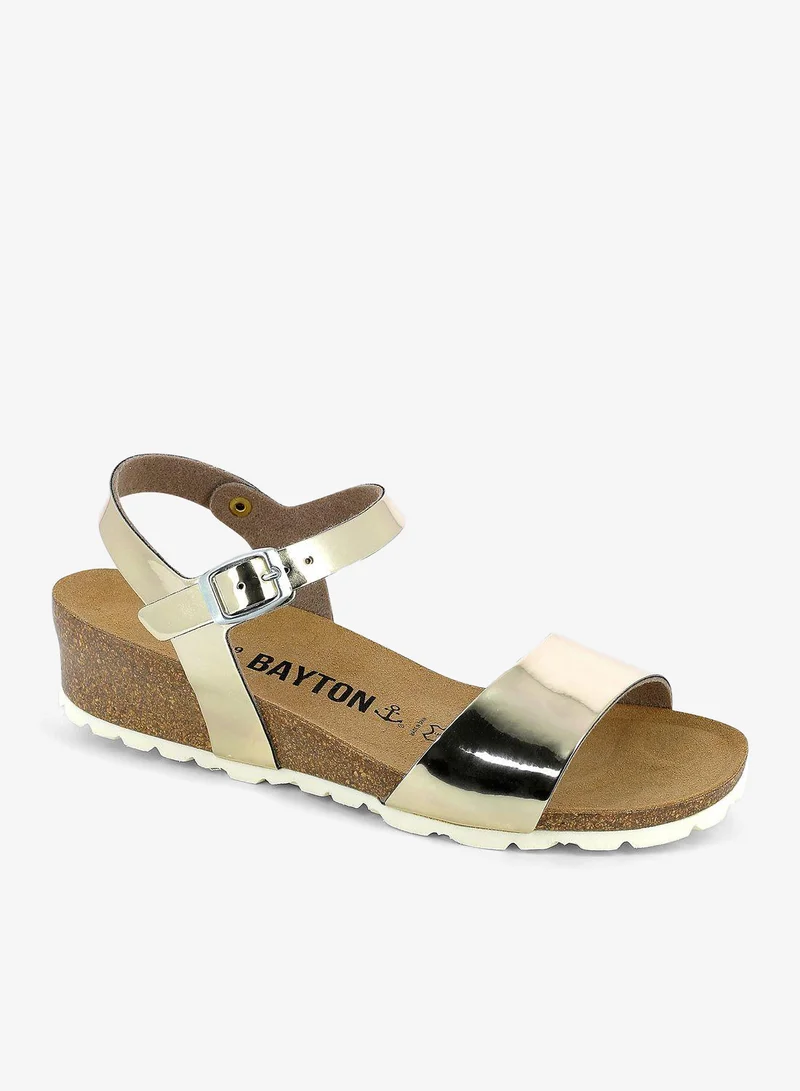 BAYTON  Wodonga Multi Strap Wedge Sandals for Women | Best Price UAE