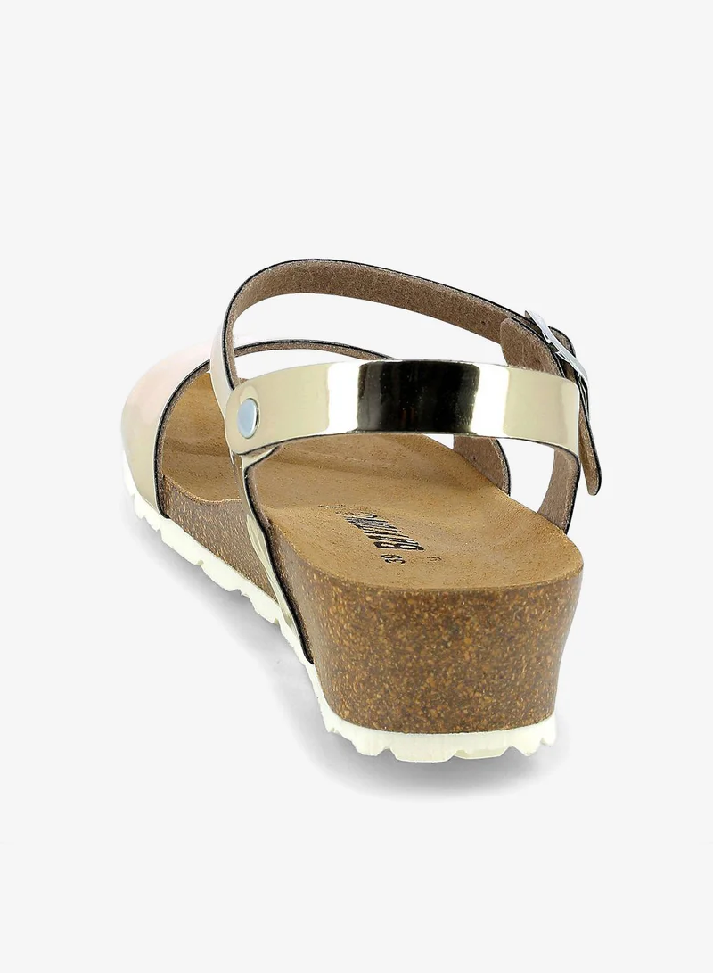 BAYTON  Wodonga Multi Strap Wedge Sandals for Women | Best Price UAE