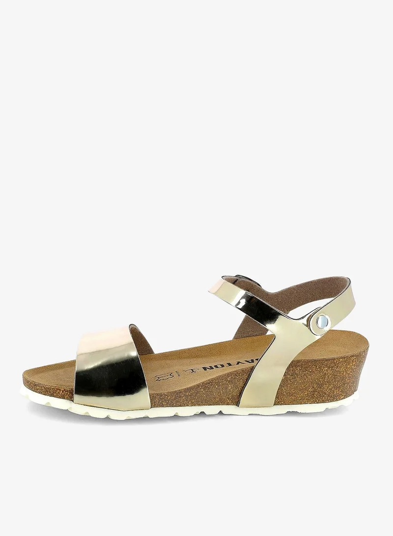 بيتون صنادل وودونجا بكعب ويدج متعدد الأشرطة