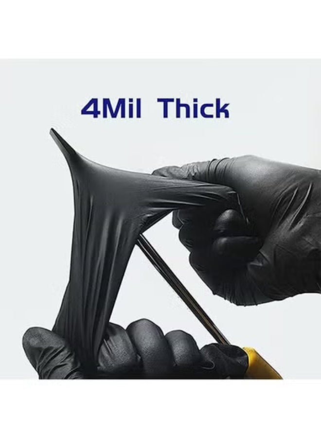 general Nitrile Gloves M, Food Safe, Latex-Free Vinyl Gloves for Cooking, Food Prep, Household Cleaning, Exam| Medium,100 Counts - Image 2