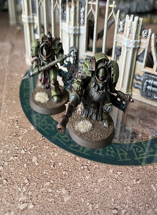 Jucoci Objective Point Markers 6PCS Set Objective Marker Compatible with WH40k Wargame (Miniature Not Included), Green - Image 3