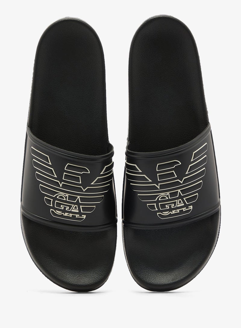 EMPORIO ARMANI Casual Logo Slide - Image 1