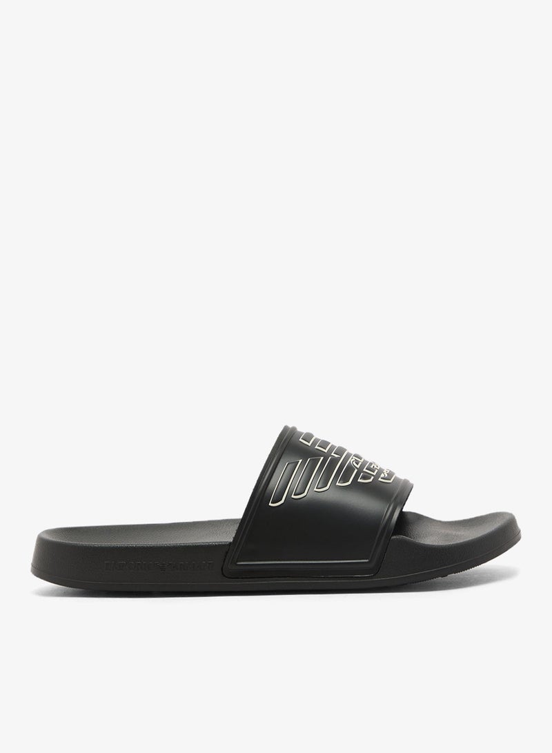 EMPORIO ARMANI Casual Logo Slide - Image 2
