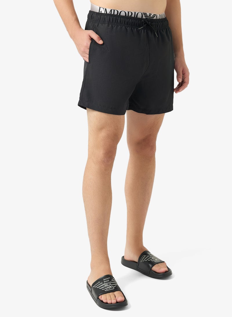 EMPORIO ARMANI Casual Logo Slide - Image 5