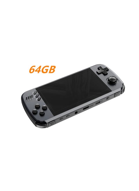 Handheld Game Console 4.3 Inch IPS HD Retro Game Console ATM7051 CPU Quad Core ARM CORTEX-A9 with 5000+ Classic Video Games, Support Multi-Emulator/HD Output/64GB TF Card