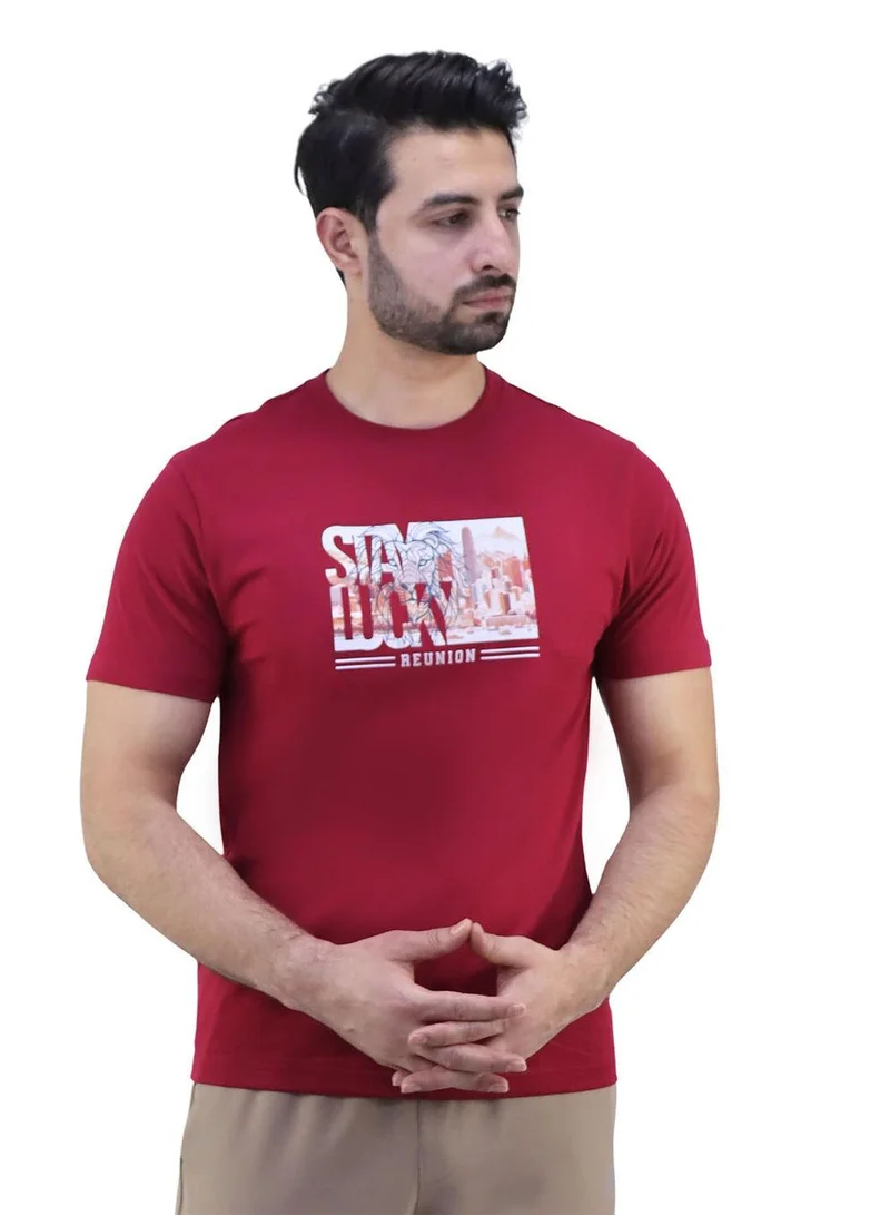 GIORDANO Men's Cotton Jersey Print Tee (AI TEE)