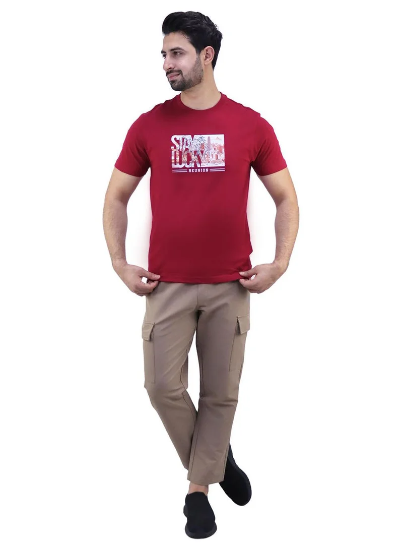 GIORDANO Men's Cotton Jersey Print Tee (AI TEE)