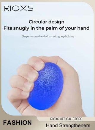 6 Pcs Hand Grip Strength Trainer Hand Squeeze Stress Balls and Silicone Five Finger Puller Hand Grip Strength Trainer for Adults and Kids Hand Strength Trainer Equipment - view 4