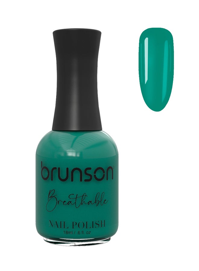 brunson Breathable Nail Polish Halal nail polish Wudu friendly Quick-Dry Vegan long lasting but easy peel off   18ml BH279