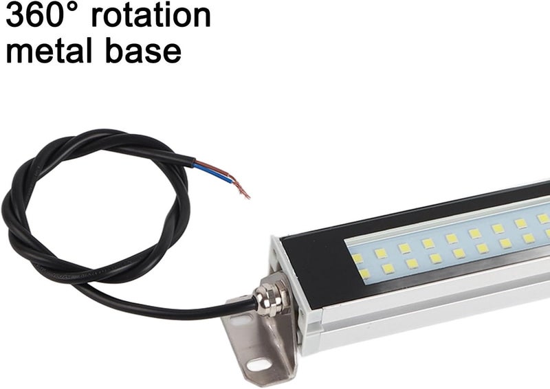 Matybobe LED Working Light White Source IP67 Explosion Proof Machine Tube Light 24V 12W for CNC Machining Centers - Image 2
