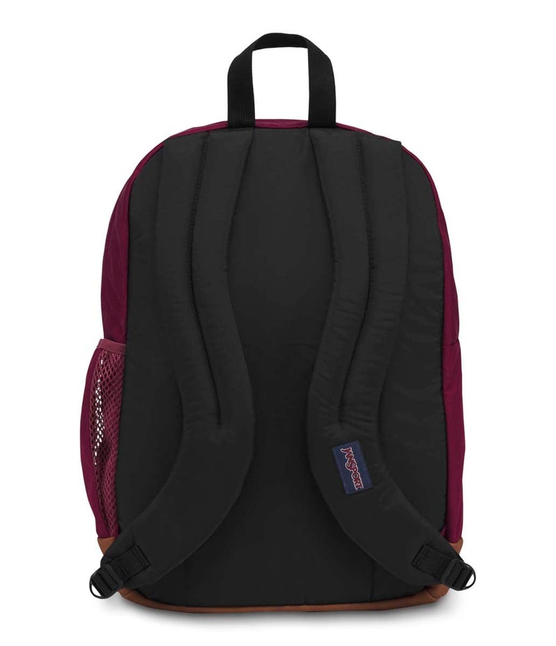 JANSPORT حقيبة جانسبورت كول، مع حافظة لابتوب 15 بوصة - حقيبة كمبيوتر كبيرة مع 2 قسم، أحزمة مريحة، أحمر روسيت - Image 2