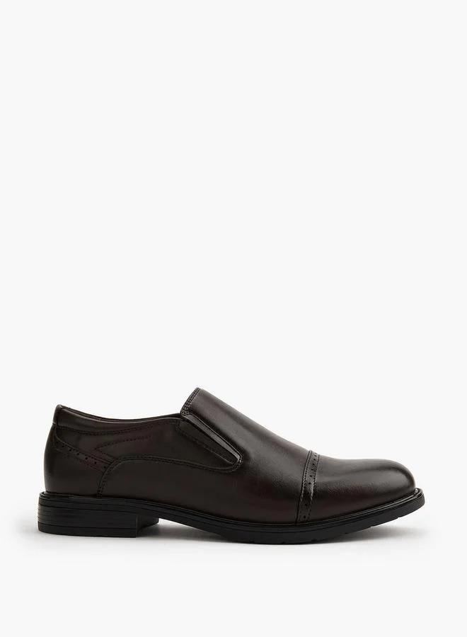 دوتشيني Men'S Solid Slip-On Loafers