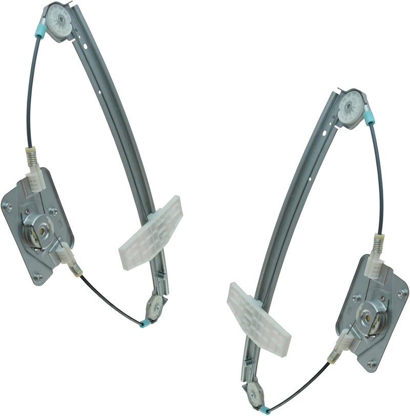 TRQ Rear Power Window Regulator Set Compatible with 2006-2013 Audi A3 A3 Quattro - Image 4