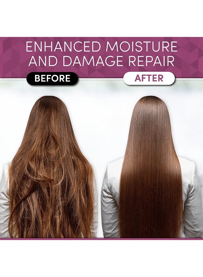 AGI Max Brazilian Natural Keratin Hair Treatment Kit for Straightening Curls and Frizz, Reducing Dry Damage, Nourish and Hydrate Root to Tip, Support Color Treated Styles - 1 liter - 3 Steps (3 x 500m - Image 4