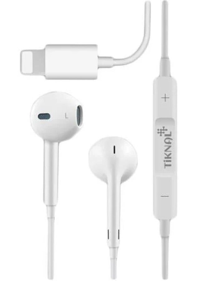 Tiknal wired headphones with iPhone Lightning connector - Image 2