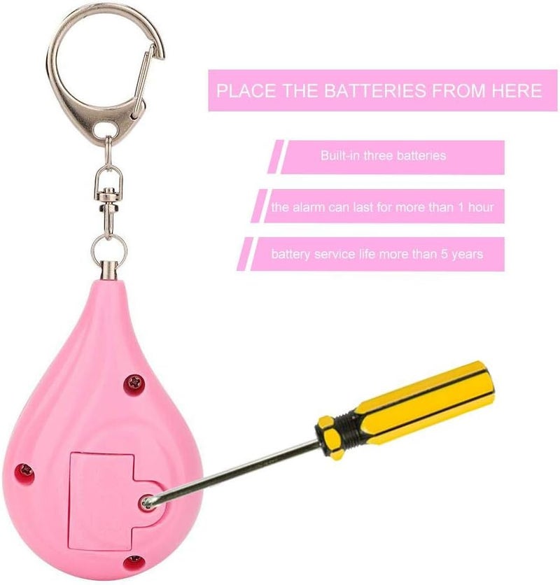 klarako Self Defense Alarm Keychain - Safe Sound Alarm, Multifunctional Security Alarm Keychain,Security Protection Devices for Women Girls Kids Elderly - Image 3