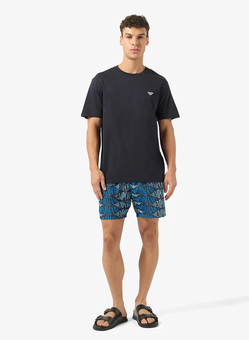 EMPORIO ARMANI  Logo Crew Neck T-Shirt for Men | Best Price UAE