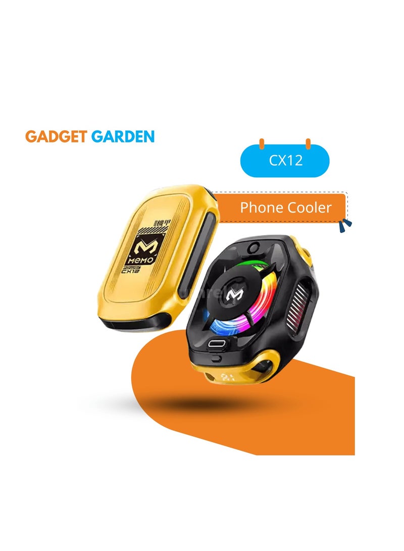 Memo MEMO CX12 Magnetic Mobile Cooler Mobile Phone Radiator Phone Cooling Fan  - Image 3