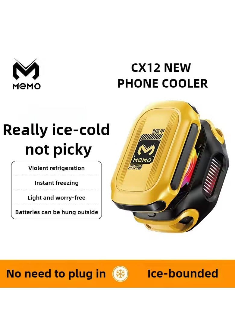 Memo MEMO CX12 Magnetic Mobile Cooler Mobile Phone Radiator Phone Cooling Fan  - Image 2