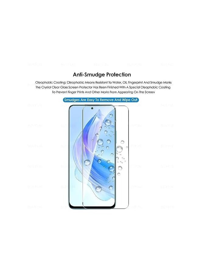 PROMASS Tempered Glass for Honor 90 UV Screen Protector Full Glue Edge-to-edge 3D Curved Tempered Glass Fingerprint Compatible Anti Scratch 9H hardness for Honor 90 - Image 2
