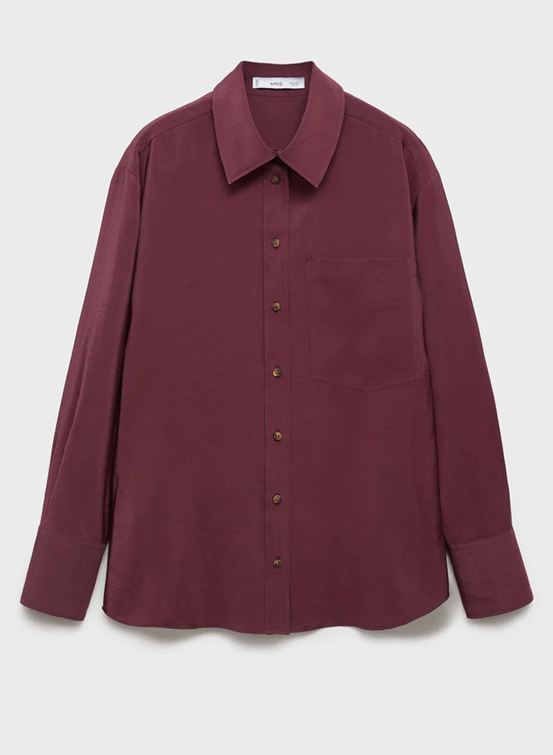 MANGO Button Down Shirt