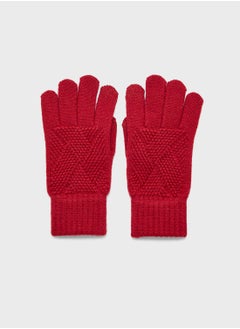 ELLA Knitted  Patterned Winter Glove  - Image 1