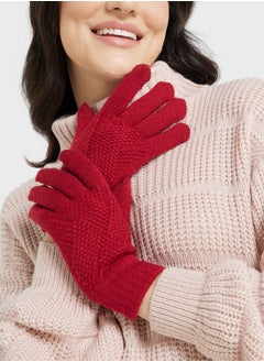 ELLA Knitted  Patterned Winter Glove  - Image 4