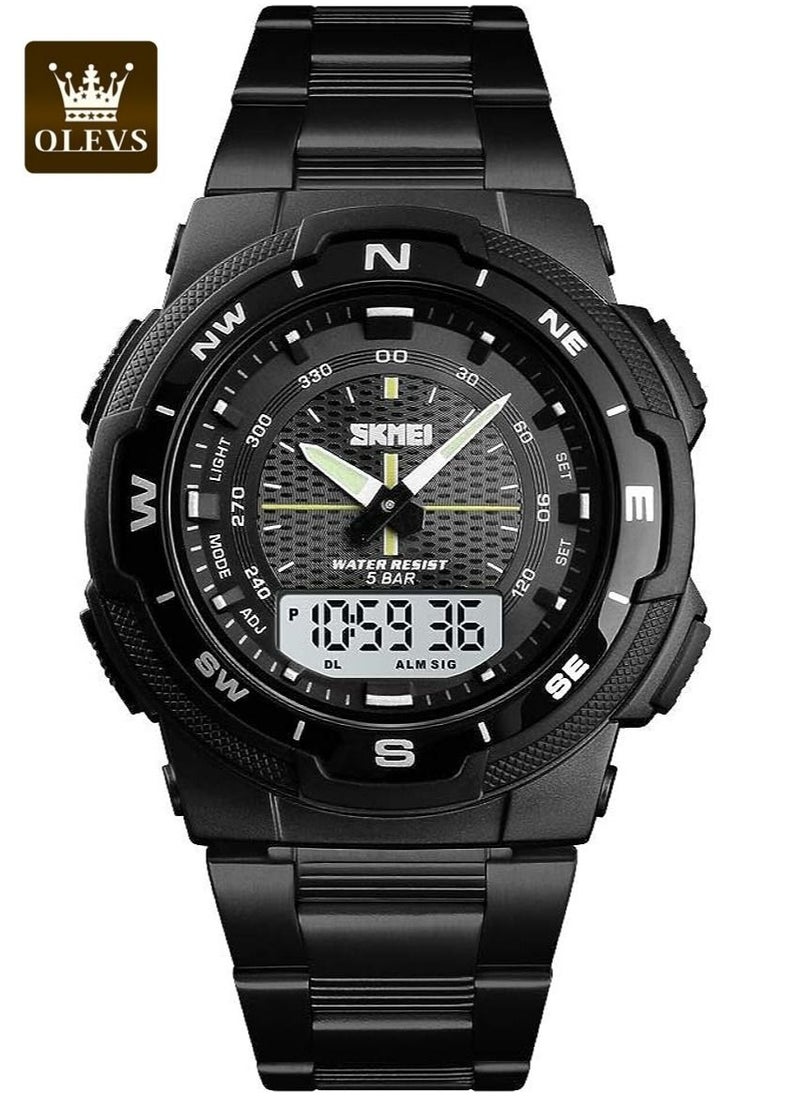 OLEVS - OLVES Stylish Men's Quartz Sports Watch - Image 1