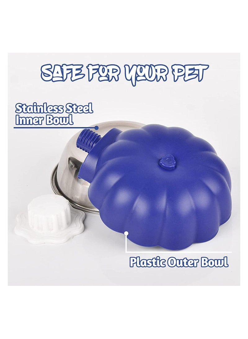 Crate Dog Bowl, Removable Stainless Steel Pet Bowl Hanging Food & Water Feeder, Puppy, Ferret,  2 Pack - Image 3