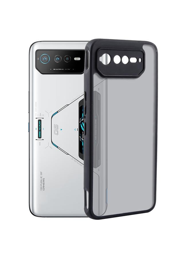 S-TOP Case For Asus ROG Phone 6 Fine Pore Matte Black TPU + PC Phone Case - Image 1