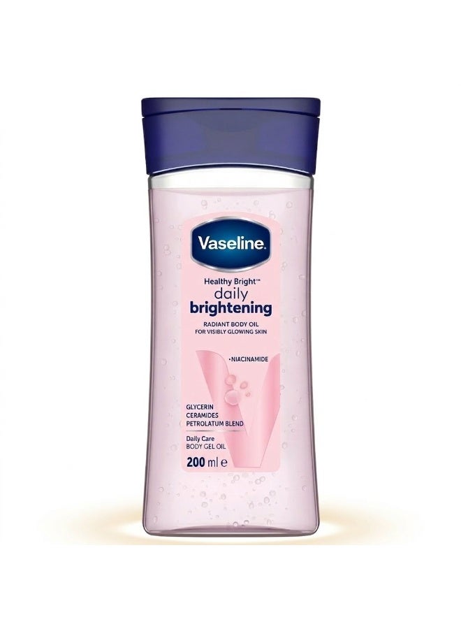 Vaseline Niacinamide Healthy Radiance Body Gel Oil - 200ml - Image 1