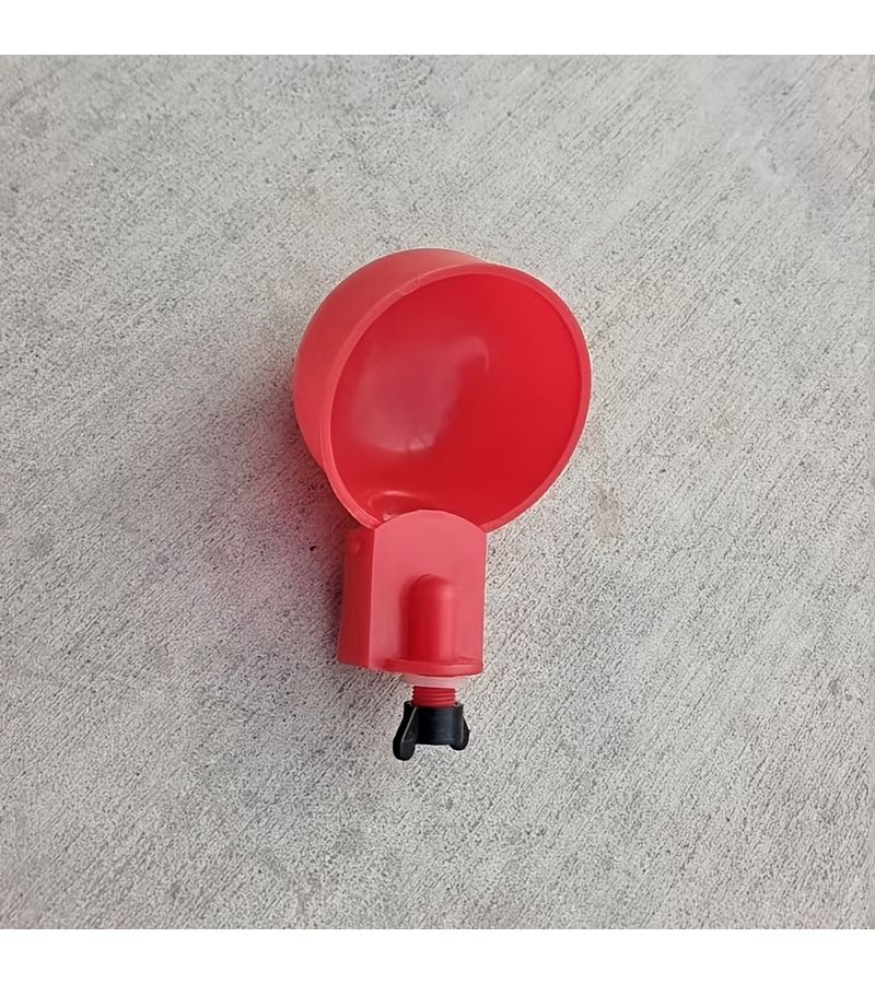 10 Pcs Automatic Chicken Water Cups Poultry Drinkers With Drill Bits For Bird Duck Quail - Image 3