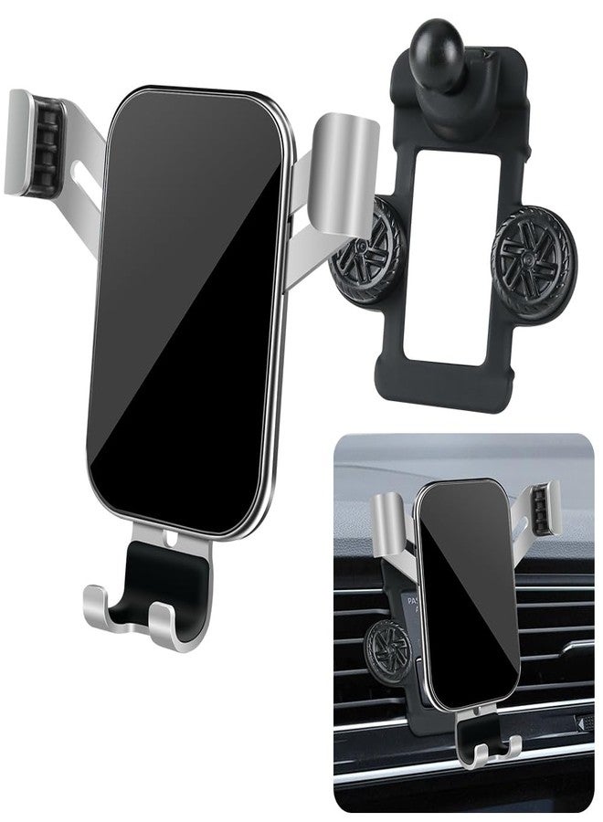 musttrue LUNQIN Car Phone Holder for Volkswagen Tiguan 2018 2019 2020 2021 2022 2023 2024 VW Auto Interior Accessories Best Cell Phones Mount Cellphone Mobile Cradle Charging Navigation Bracket Air Vent Stand - Image 1