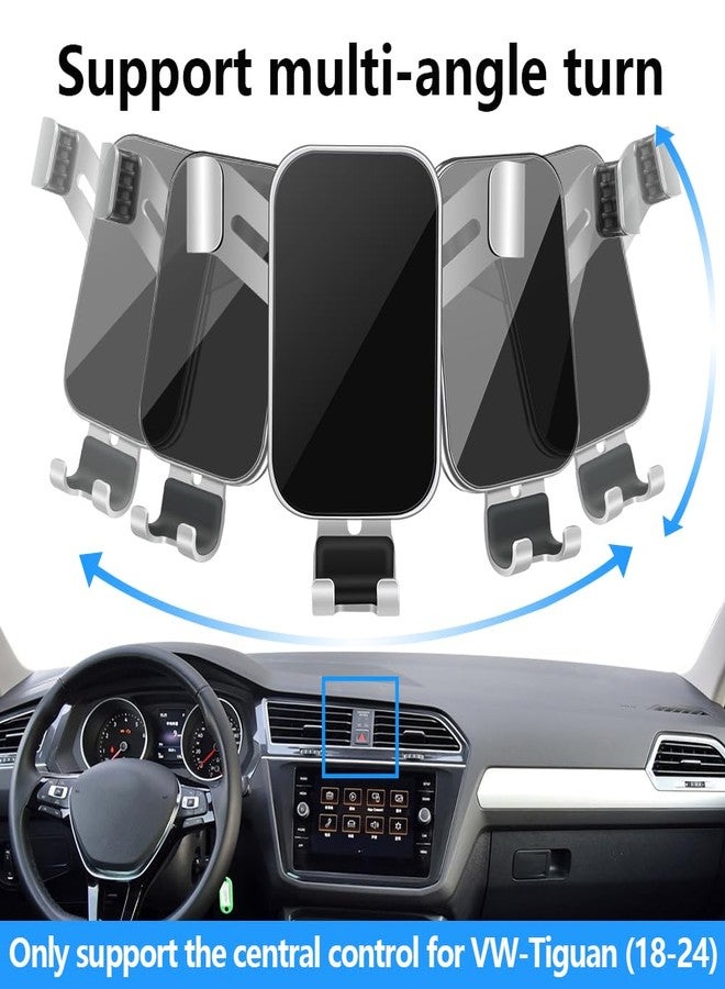musttrue LUNQIN Car Phone Holder for Volkswagen Tiguan 2018 2019 2020 2021 2022 2023 2024 VW Auto Interior Accessories Best Cell Phones Mount Cellphone Mobile Cradle Charging Navigation Bracket Air Vent Stand - Image 5