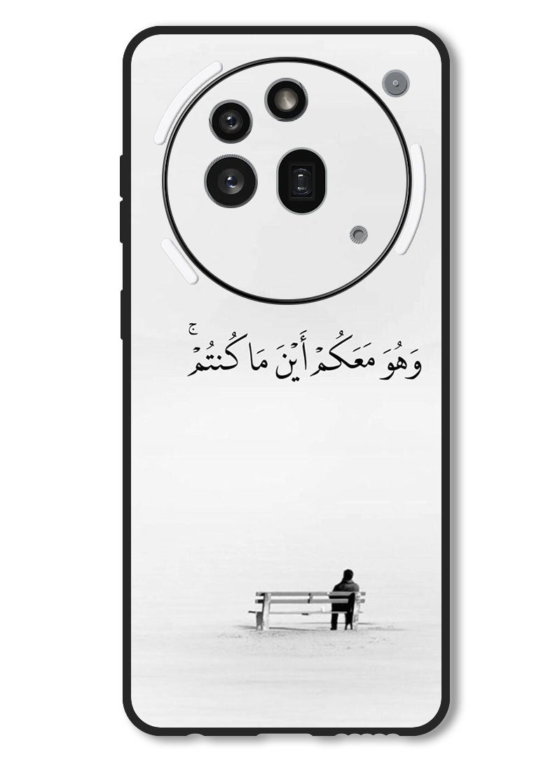 Theodor Case Compatible with Nothing Phone 3a Pro Protection Shockproof Bumper Cover Arab quote (18) - Image 1