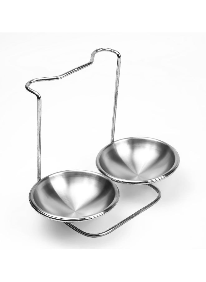 Stainless Steel Vertical Saving Soup Ladles Holders Double Spoon Stand Rack Cooking Utensils Stand Spoon Rest For Stove Top Spoon Ladle Holder - pzsku/Z11C85BE9A5BB34E908ADZ/45/_/1721930919/0b25e0f0-849e-43e9-b92f-a7f7f9f01263