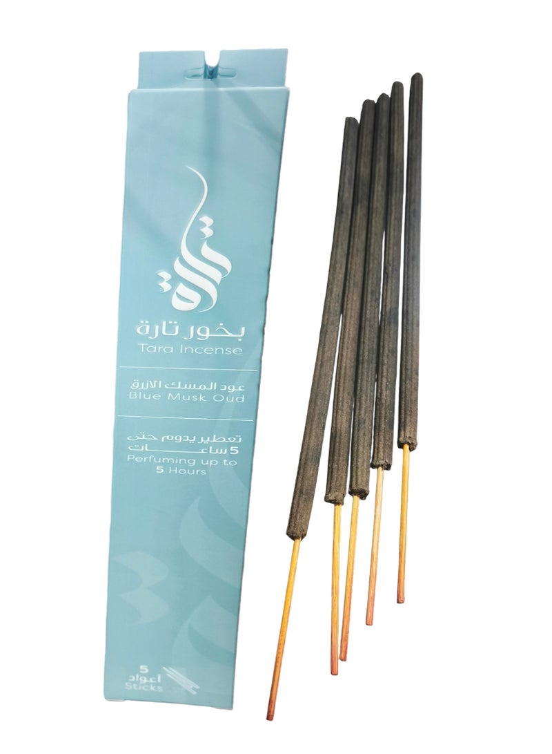 TARA Incense Blue Musk Oud Perfuming Upto 5 Hours 5 Sticks