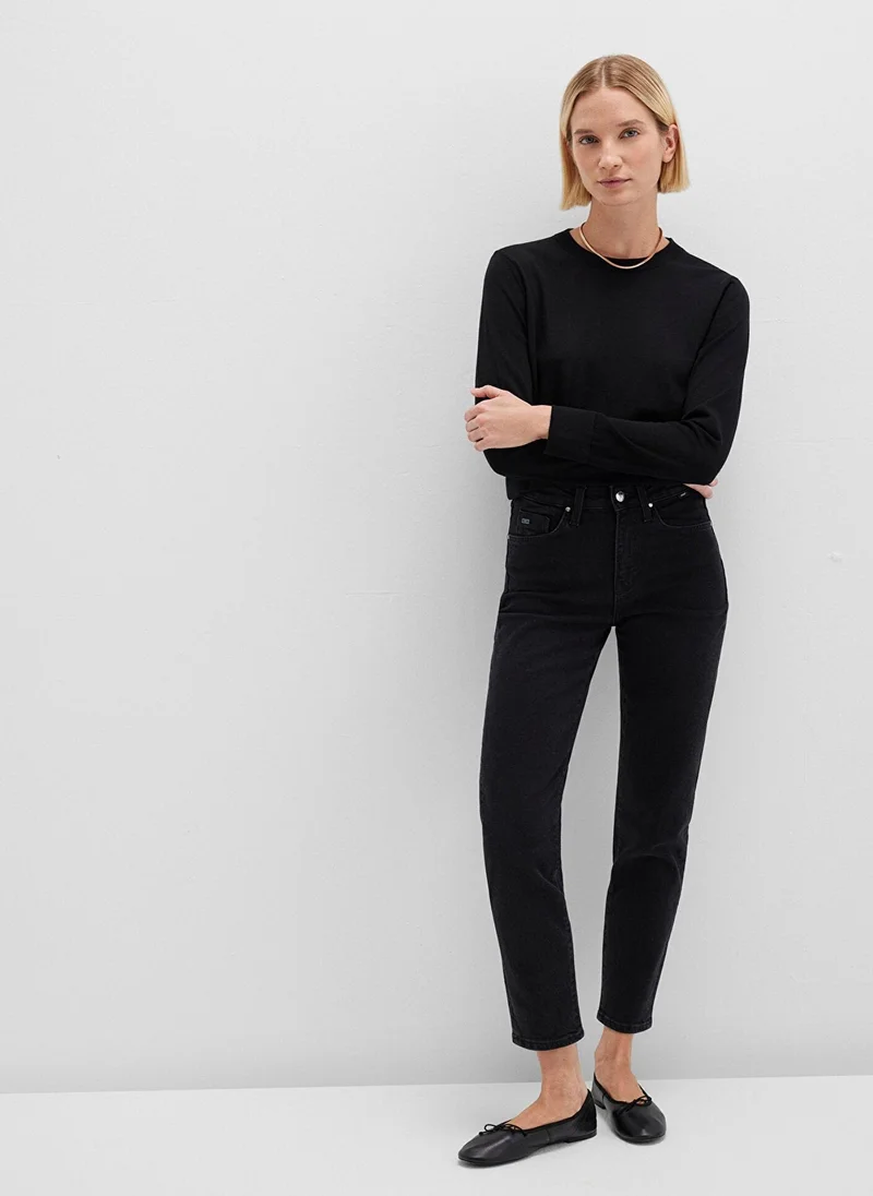 مافي Cindy Classic Grey Smoke Jeans