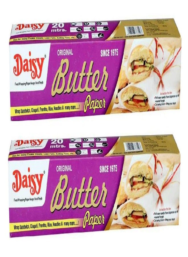 Daisy Butter Paper Roll Pack 2 - Image 1