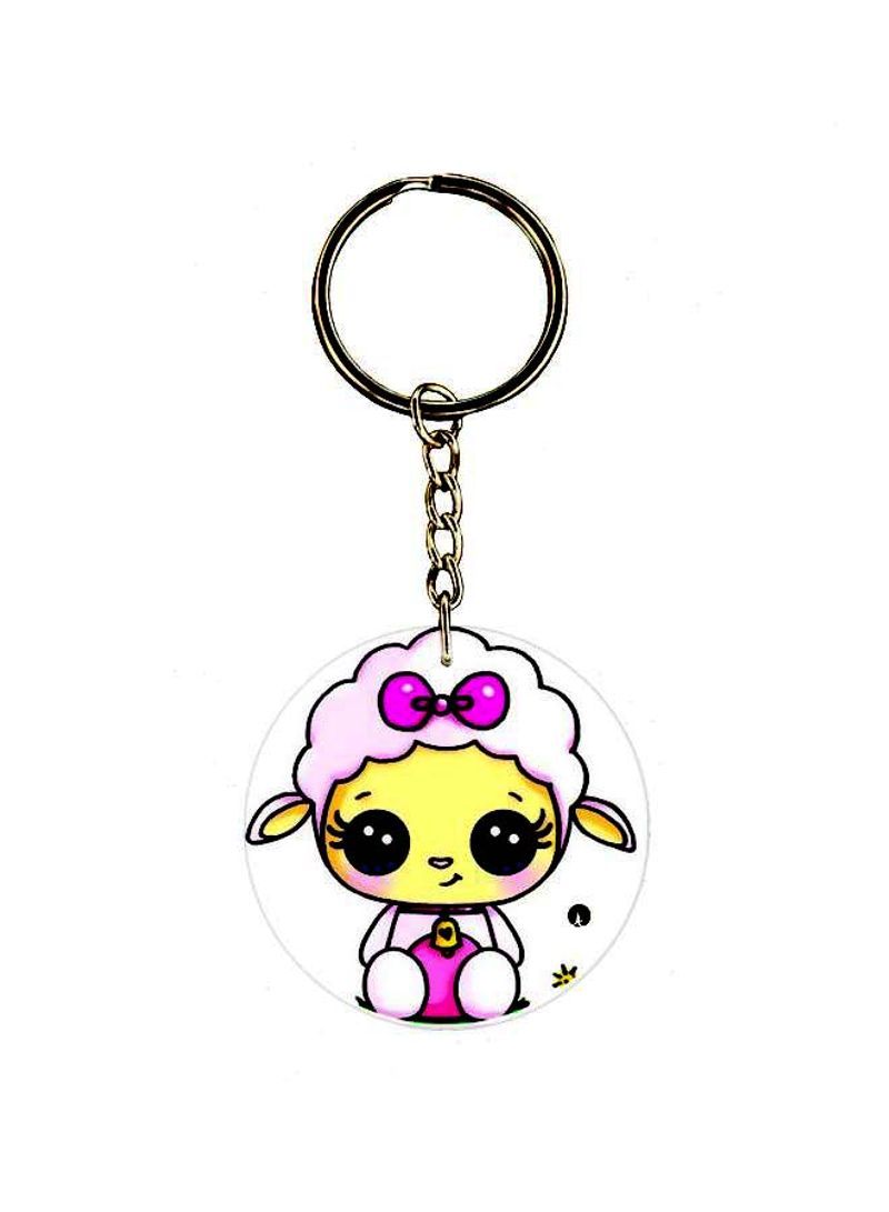 RKN Cartoon Printed Keychain